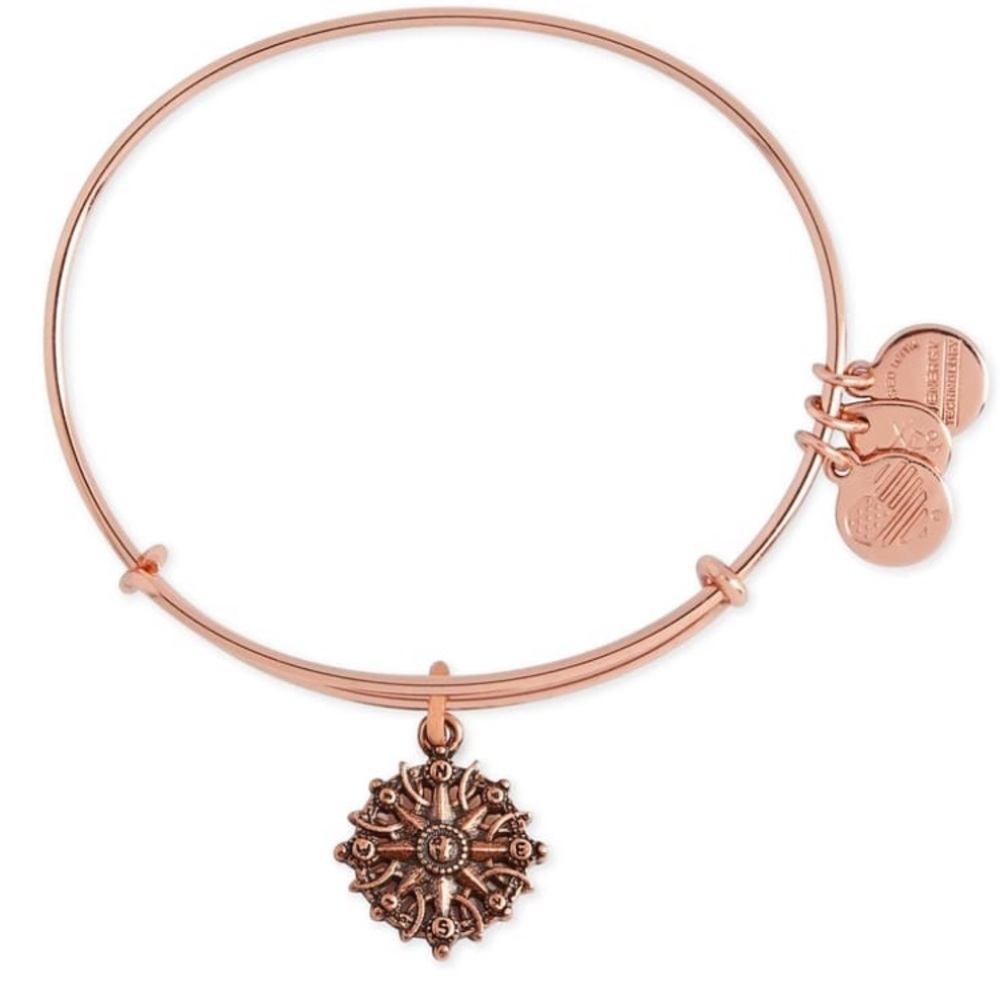 BRAND NEW Rose Gold Alex And Ani Compass Bracelet